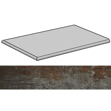 Cast Iron Black Natural Ang 29.75x59.55 0