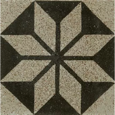 Hydraulic Patchwork Natural 29.75x29.75 0
