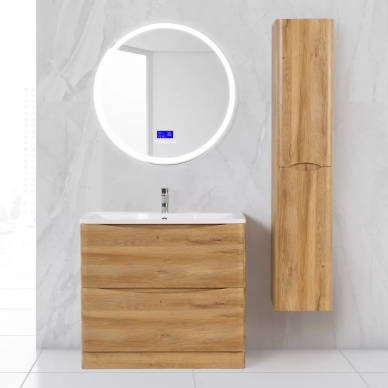 Тумба для ванной Belbagno Aqua (ACQUA-900-2C-PIA-RR) (90 см) напольная, Rovere Rustico 6