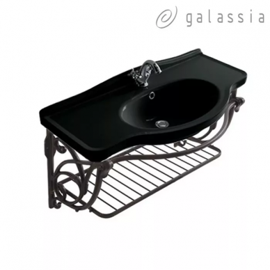 Раковина Galassia Ethos (8434MNE) (95 см) черный 7