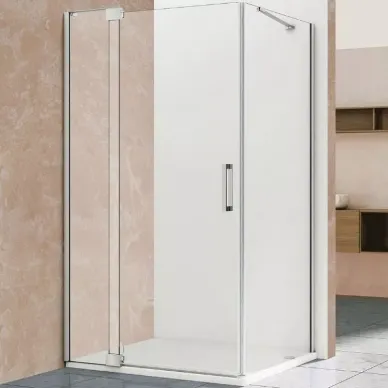 Душевой уголок Vincea Extra (VSR-1E901090CL) 100х90х200 см, хром, стекло прозрачное 0