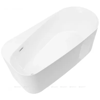 Акриловая ванна Allen Brau Priority (2.31001.21) 170x80 см, белый матовый 6