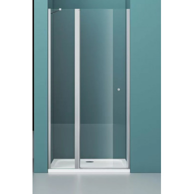 Душевая дверь BelBagno Etna 100 (ETNA-B-12-60/40-C-Cr-90) профиль хром/стекло прозрачное 5