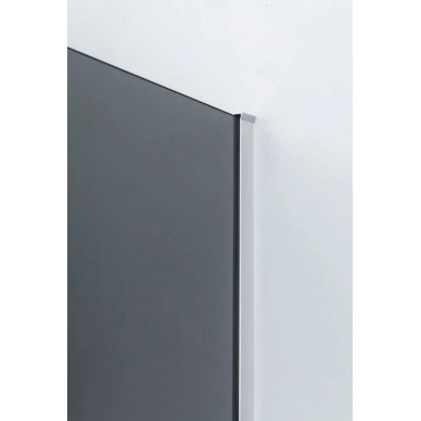 Душевая перегородка Cezares Liberta 110 (LIBERTA-L-1-110-120-GR-Cr) профиль хром/стекло серое 5