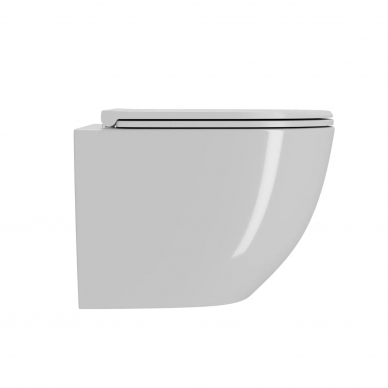 Унитаз подвесной Point Афина (PN41041) (с микролифтом) 6
