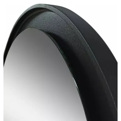 Зеркало Art&Max Napoli (AM-Nap-600-DS-F) (60x60 см) бесконтактный сенсор с LED подсветкой, nero matt 7