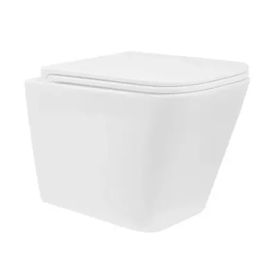 Инсталляция Welt Wasser Bamberg 525 + GELBACH 043 GL-WT + Bamberg CR в комплекте с унитазом, безободковый, с сидением микролифт 1