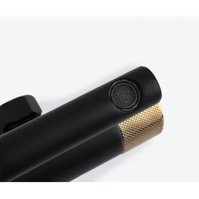Душевая система Bronze de Luxe AVANTGARDE 2039RGB черный/розовое 10