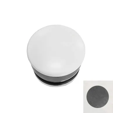 Globo Донный клапан для раковины, click-clack, с керамической крышкой, цвет: Peperino grigio FI012PG 0