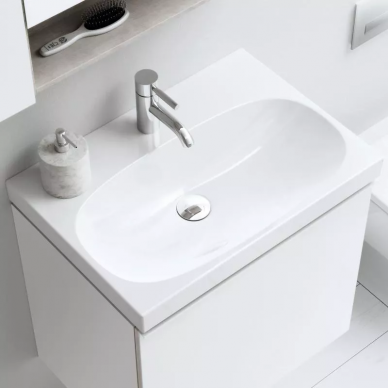 Тумба для ванной Geberit Acanto (500.609.JL.2) (60 см) стекло песчаное 5
