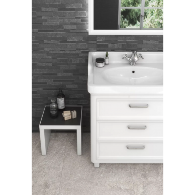 Тумба для ванной Kerama Marazzi Pompei 80 (с 3-мя ящиками) (чёрный) 5
