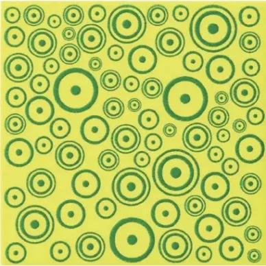 WW98M2 Green On Yellow Wonder 2 20x20 0