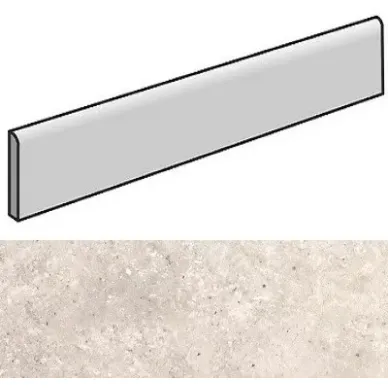 Anarchy Beige Natural Rodapie 7.3x59.55 0