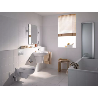 Чаша подвесного унитаза Geberit Renova Rimfree (500.801.00.1) с микролифтом 9