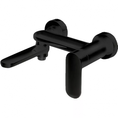 Смеситель для ванны Bravat Opal Black (F6125183BM-01-RUS) черный матовый 0