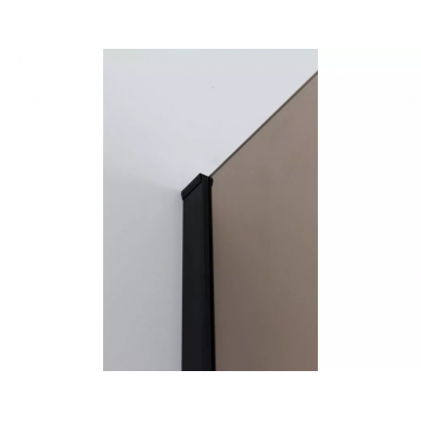 Душевой уголок Cezares Slider (SLIDER-AH-1-80-70/80-BR-NERO) 80x80 см, профиль черный/стекло бронзовое 4