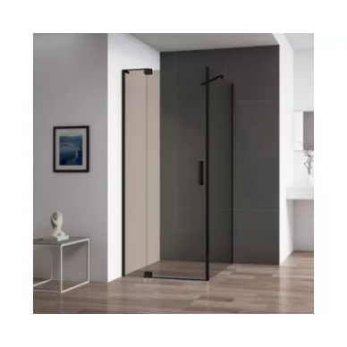 Душевой уголок Cezares Slider AH1 (SLIDER-AH-1-90-70/80-BR-NERO) профиль черный/стекло бронза 6