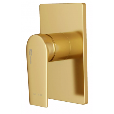 Гигиенический набор Wasserkraft Aisch (A55094) матовое золото 1