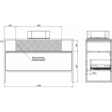Тумба для ванной Allen Brau Priority 120 (1.31004.WM) белая матовая 15