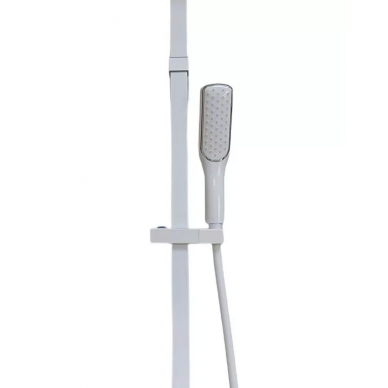 Душевая панель Cerutti SPA Maiella W (CT8984) без гидромассажа, белая глянцевая 5