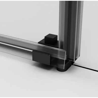 Душевой уголок Am.Pm X-Joy Square Slide (W94G-403-9090-BТ) (90х90 см), профиль чёрный/стекло прозрачное 8