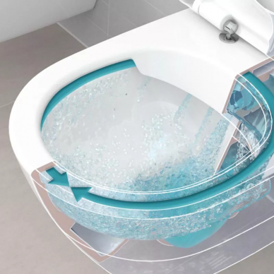 Унитаз подвесной Villeroy & Boch Subway 2.0 DirectFlush ViFresh (5614A1R1) с микролифтом Slim 11
