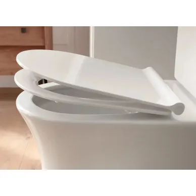 Инсталляция для подвесного унитаза Jacob Delafon Aleo (EDAH132-0+E33127-0+E29025+E4316-CP) в комплекте с унитазом, кнопка хром, микролифт 8