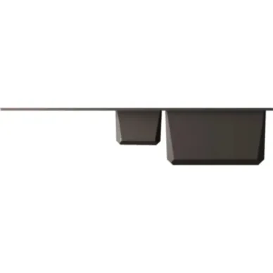 Мойка кухонная Omoikiri Sakaime 100-2-ES 4997219 100x50 см, espresso 2