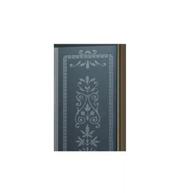 Душевая дверь Cezares Magic B12 Royal Palace (100 см) (правая) прозрачное стекло с матовым узором (бронза) 1