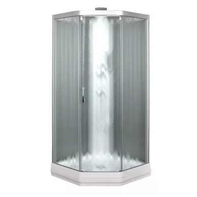 Душевая кабина Aquanet Penta 2 Rain (90x90) узорчатое стекло 9