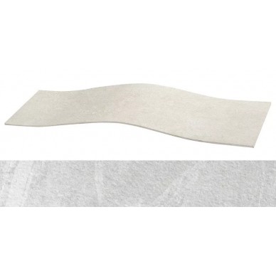 Materia White Flame Curve 22.22x88.6 0