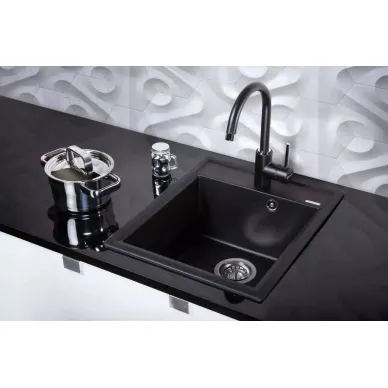 Мойка кухонная Omoikiri Daisen 42-BL (4993606) черный 5
