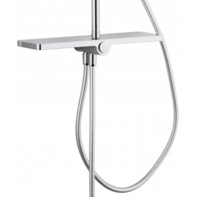 Душевая система Aquanet Pragmatic S (AF430-70-S-C), с полочкой 3