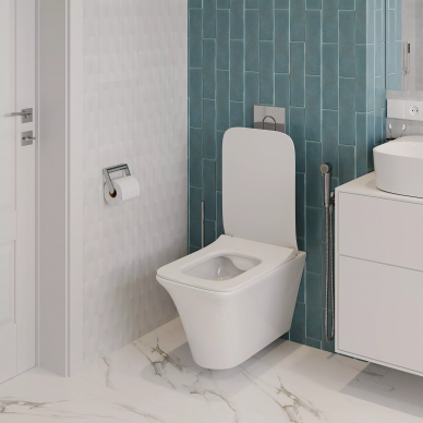 Чаша подвесного унитаза Cerutti SPA NIVOLET Aria (CT7779) безободковый, микролифт 6