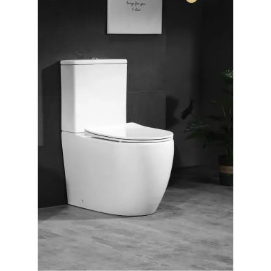 Унитаз напольный Cerutti SPA Orlter (CT9867) безободковый. микролифт 6