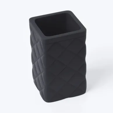 Стакан Wasserkraft Mosel K-4500 K-4528 настольный, черный матовый 1