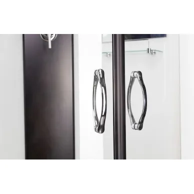 Душевая кабина Niagara Classic NG-6709-14BKT 100х100х200 см, без крыши 6