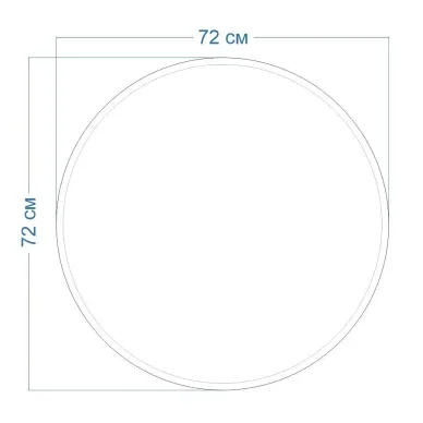 Зеркало Teymi Lina D70 T20102 с подсветкой, 70 см 3