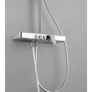 Душевая система Arrow AG3315CP с изливом, хром 6