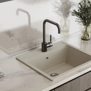 Смеситель для кухни Teymi Helmi T10264 графит матовый 5