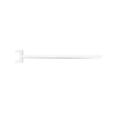 Decor Walther Mikado Полотенцесушитель 7x1.2x40см., подвесной, цвет: белый матовый 0523550 0