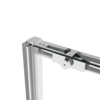 Душевая дверь Vincea Slim Soft VDS-1SS120CLBN 120x200 см, профиль никель/стекло прозрачное 4