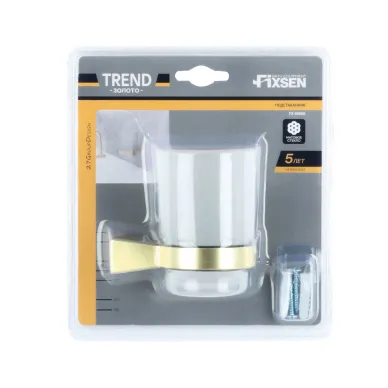 Подстаканник FIXSEN TREND GOLD FX-99006 золото 2