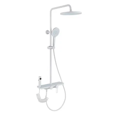 Душевая система Olive's KABRERA 37294KBW белая 0