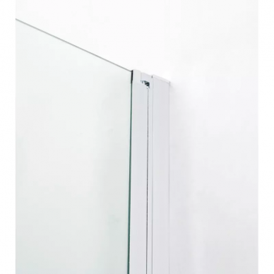 Душевой уголок Cezares Relax AH2 (RELAX-AH-2-120/80-C-Bi) (120x80) прозрачное стекло 1