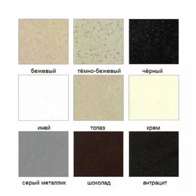 Мойка кухонная Ewigstein Elegant (E- 45F антрацит) антрацит 3