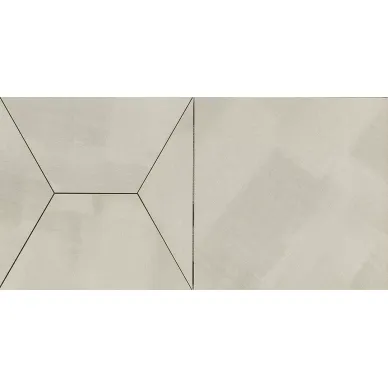 Aluminum White Spazzolato Decor Ramp 29.75x59.55 0
