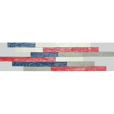 Vintage Red Natural Mosaico Brick 14.75x44.63 0
