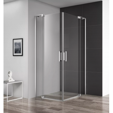 Душевой уголок Cezares Slider AH 2 (SLIDER-AH-2-90/100-100/110-C-Cr) 7
