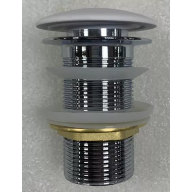 Сливной набор для раковины Salini D 501 (16131WM) (S-Sense) белый матовый 0